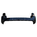 Grand Cherokee rear bumper section with high corner returns, round face openings and a narrow central span