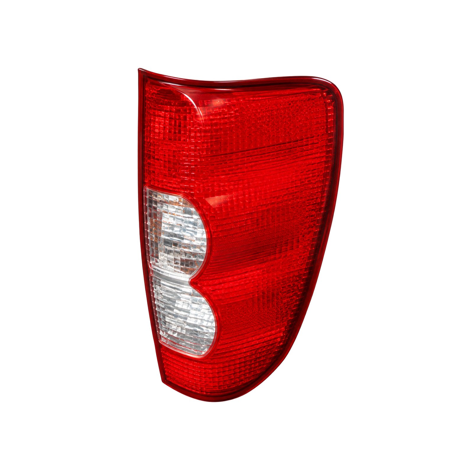 Tail Light - Great Wall Fengjun 3 - Curved Red Lens with Side Clear Sections Tail Light - Great Wall Fengjun 3 - Curved Red Lens with Side Clear Sections