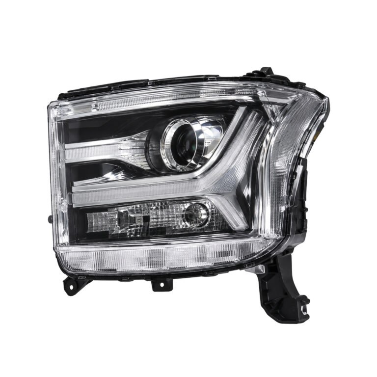 Headlight Assembly - Great Wall Xuanli / Diamond Cannon / Poer - Square Outline with Round Inner Ring