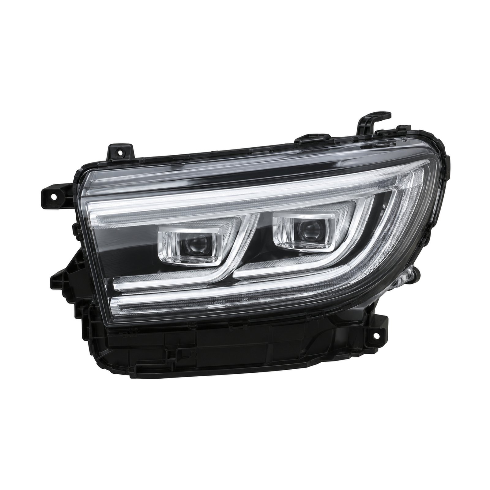 Headlight Assembly - Great Wall Xuanli / Diamond Cannon / Poer - Twin Rectangular Inner Sections Headlight Assembly - Great Wall Xuanli / Diamond Cannon / Poer - Twin Rectangular Inner Sections
