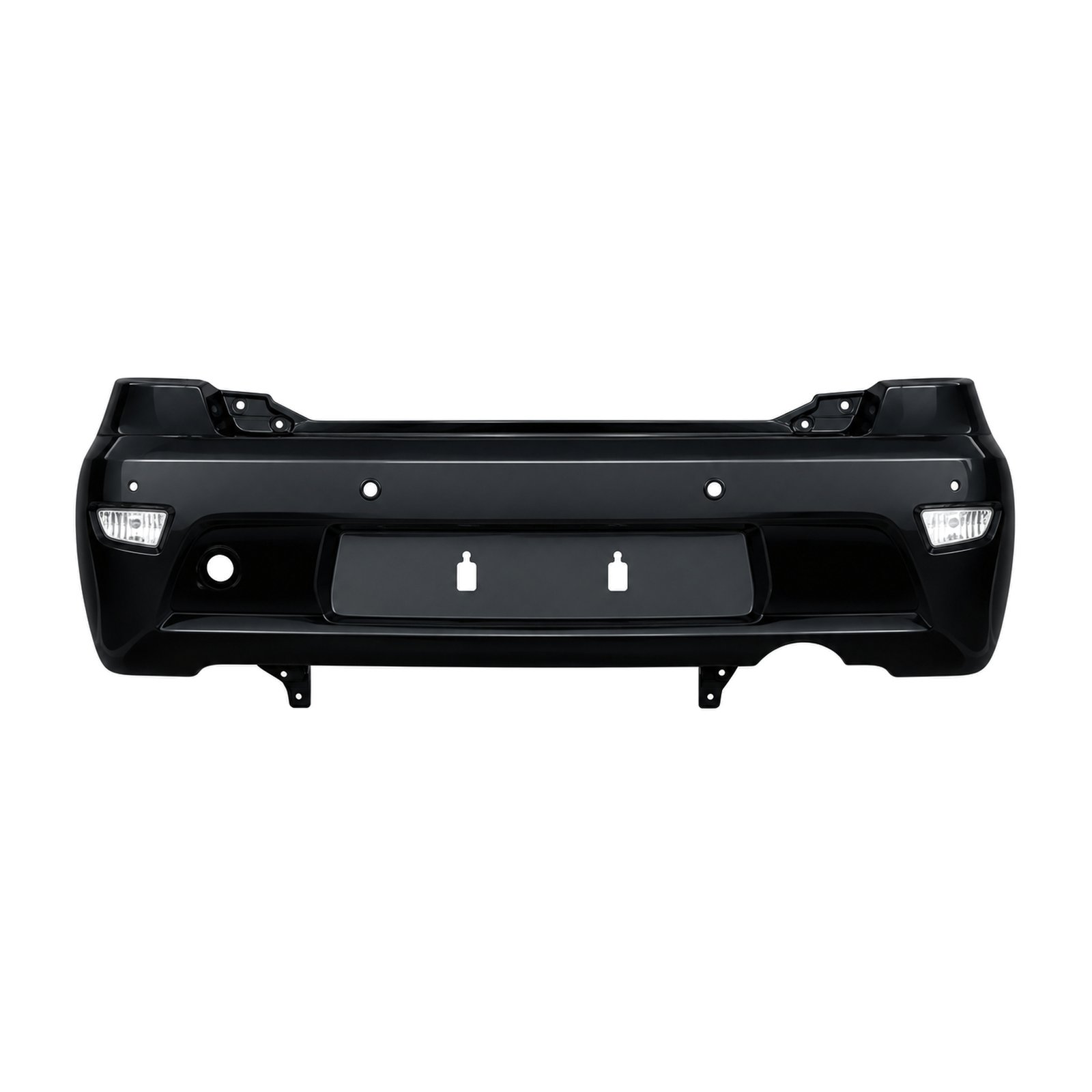 Rear Bumper - Great Wall Xuanli / Diamond Cannon / Poer - Central Plate Recess and Curved Corners Rear Bumper - Great Wall Xuanli / Diamond Cannon / Poer - Central Plate Recess and Curved Corners
