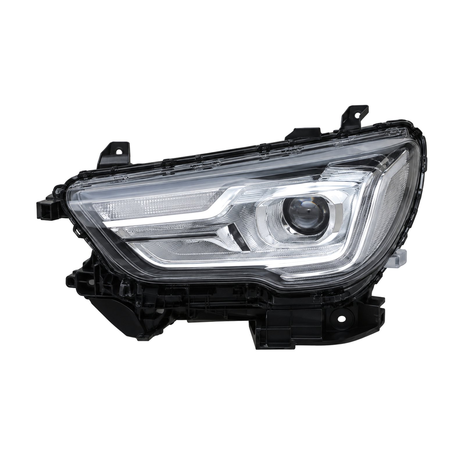 Headlight Assembly - Great Wall Poer / Poer Commercial / Tank 300 - Angular Lens with Round Inner Element Headlight Assembly - Great Wall Poer / Poer Commercial / Tank 300 - Angular Lens with Round Inner Element