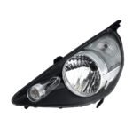 R 33101-SAA-G52 L 33151-SAA-G52 HONDA FIT/JAZZ'03 / FIT/JAZZ'09 Black Headlight Assembly