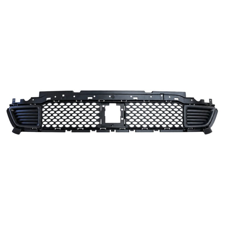 Jeep Cherokee 2019 lower grille with central ACC opening, mesh side fields and horizontal louvres at both ends