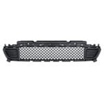 Cherokee lower grille with a wide open mesh centre, horizontal slatted ends and upper notches with edge mounting tabs