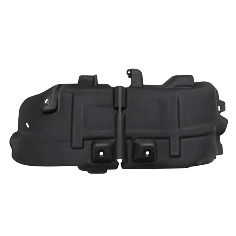 Jeep Cherokee 2019 rear fender liner with long vertical ribs, upper tabs and two recessed lower fixing holes