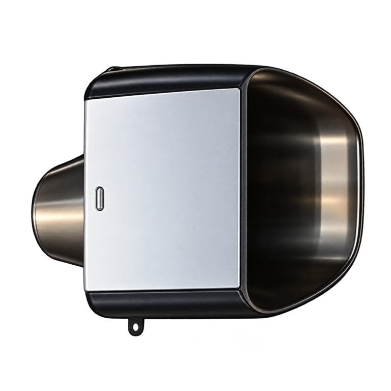 Cherokee exhaust-tip insert with a wide rounded outlet, flat bright face, short rear neck and lower mounting ear