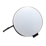 Cherokee front tow-hook cover with a smooth round face, narrow side extension and broad lower tab