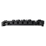 Cherokee inner front bumper bracket with a long recessed face, upper mounting tabs and larger end blocks