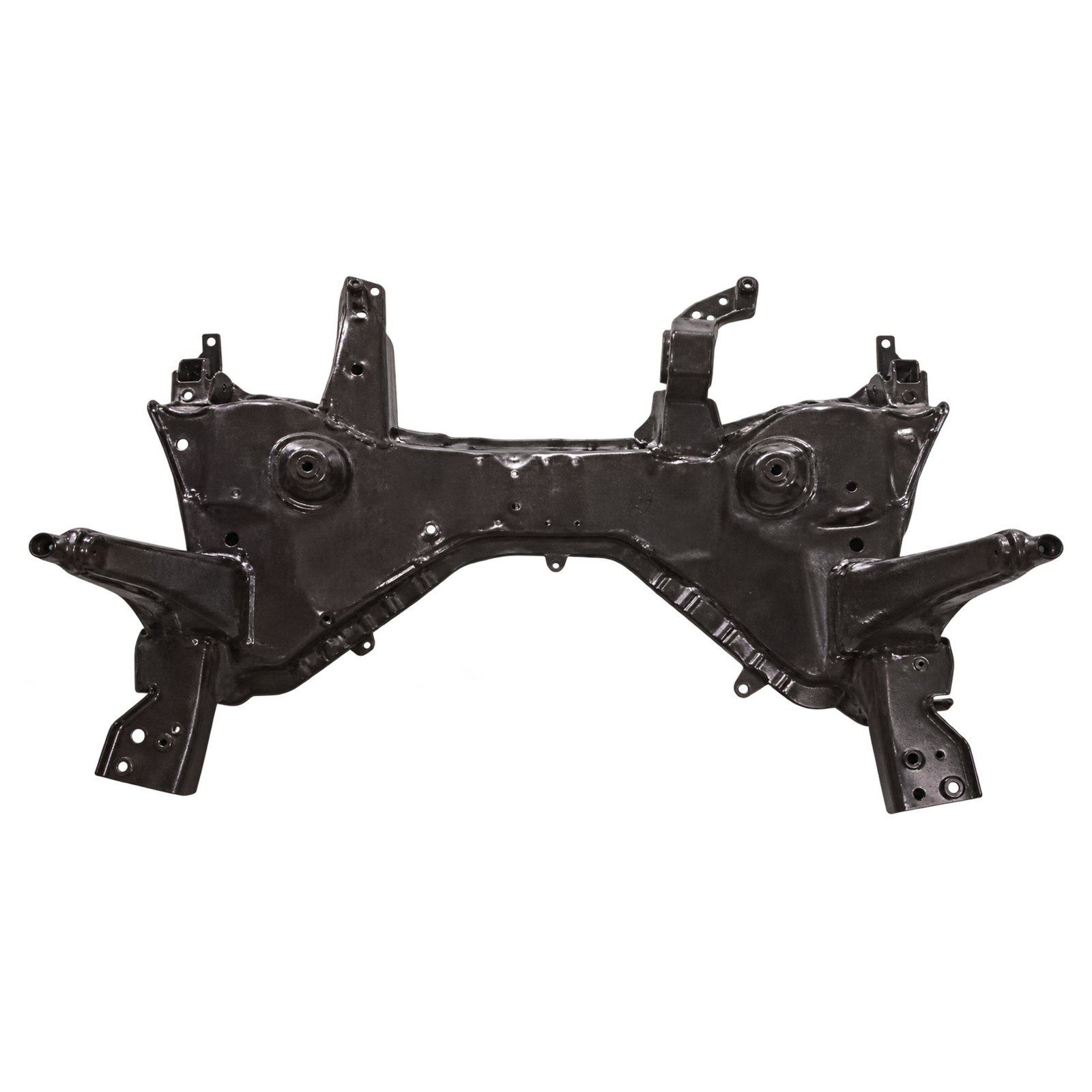 Jeep Cherokee KL Front Subframe Cherokee KL front subframe with tall upper arms, circular mounting areas and a large curved lower opening