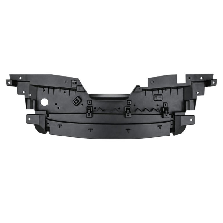 Cherokee lower front bumper cover panel with a central upper recess, raised blocks and end fixing tabs