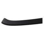 Cherokee rear wheel-arch centre trim strip with a shallow curve, angled shoulder and straight opposite end