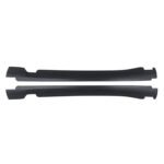 Cherokee side sill mouldings with narrow middle sections, broader ends and shallow notches near the end joints