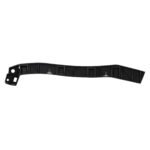 Cherokee small rear bumper bracket with a narrow ribbed strip and two-hole end mounting pad