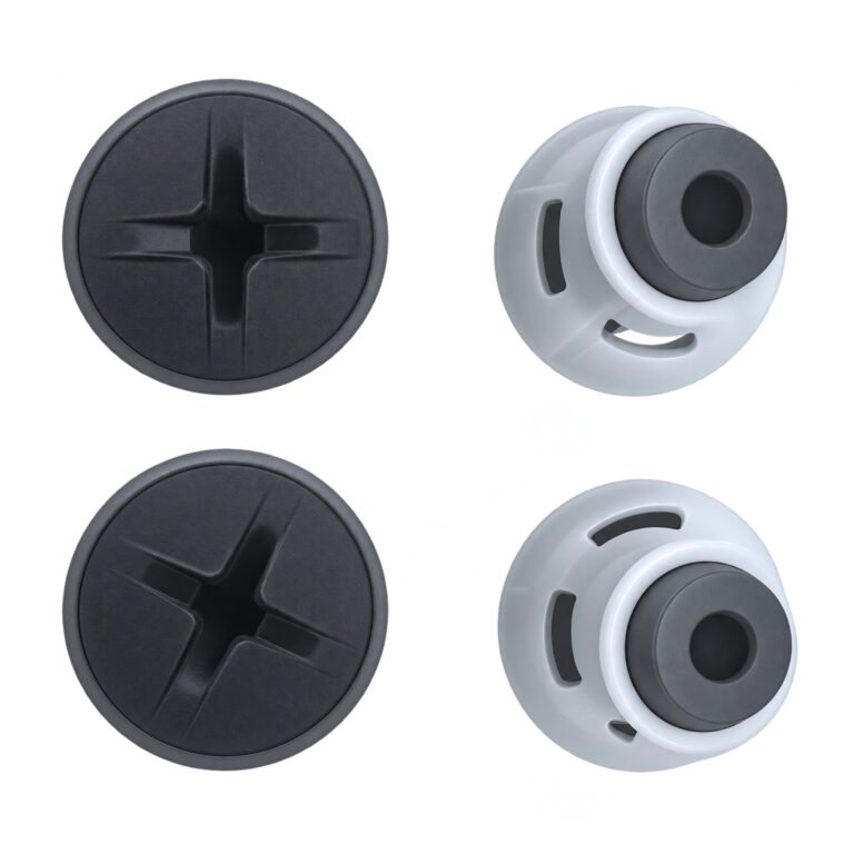 Underbody-shield fastener heads with cross-shaped recesses beside slotted cylindrical receiver shapes