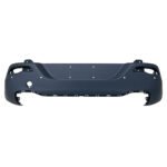 Cherokee six-hole upper rear bumper with outer face openings, a recessed middle and tall corner returns