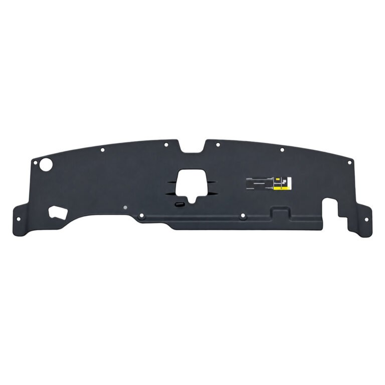 Centre radiator top cover for Jeep Compass 2021–2025 with a shaped central opening, top notch and uneven lower edge
