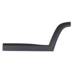 Compass rear-door moulding with a long horizontal lower section, sharply raised end and short curved tip