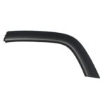 Compass rear wheel-arch trim sweeping from a flatter upper section into a descending curve and tapered end