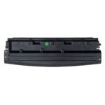 Compass upper radiator shield with a long raised lip, stepped recesses, parallel lower ribs and round fixing pads