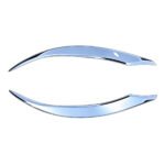 Grand Commander lower headlight mouldings with bright curved faces, broader middle sections and pointed ends