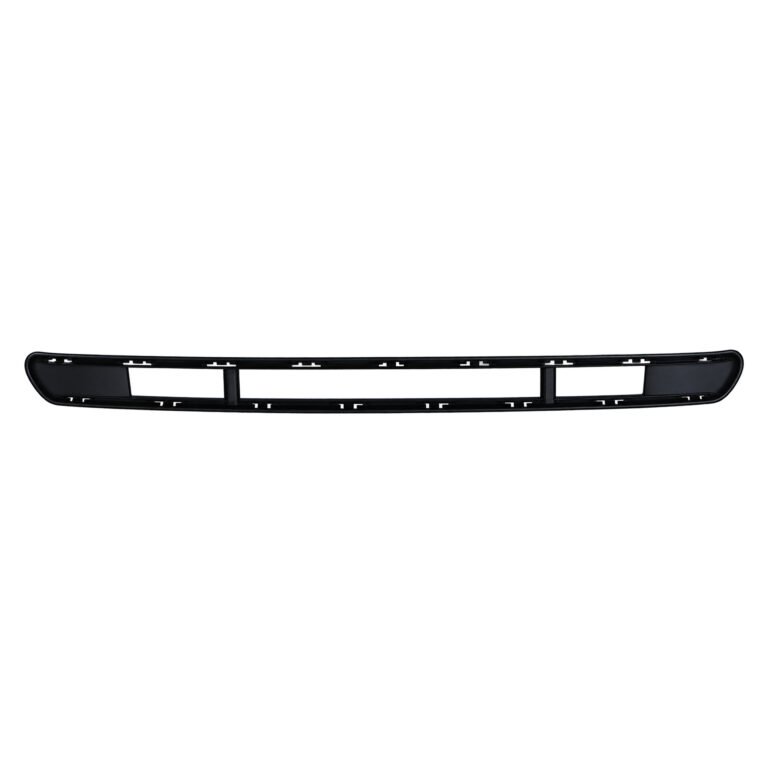 Grand Commander front bumper air vent with a long central opening, two shorter openings and rounded closed ends