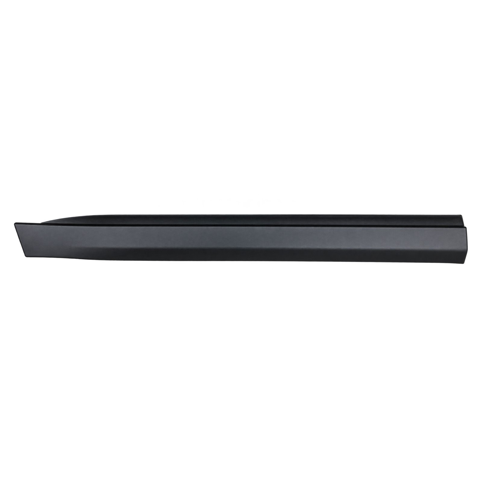 Grand Commander front door moulding without bright strip Plain dark front door moulding for Grand Commander, with a raised upper ridge and sloping end, without a bright strip