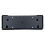 Grand Commander front license plate panel with a raised rectangular border, four square fixing recesses and four round holes