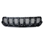 Grand Commander grille support bracket with seven mesh-filled sections, a curved lower rail and perimeter mounting tabs