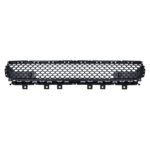 Grand Commander lower bumper grille with honeycomb mesh, rounded ends and rectangular mounting ears beneath the lower rail