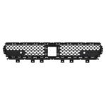 Grand Commander K8 lower grille with oval mesh, a rectangular centre opening and two smaller round openings