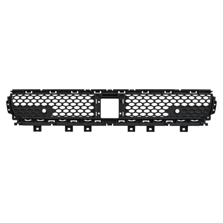 Grand Commander K8 lower grille with oval mesh, a rectangular centre opening and two smaller round openings