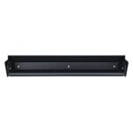 Grand Commander K8 lower radiator sealing panel with a long raised-edge channel, three central holes and angled end returns