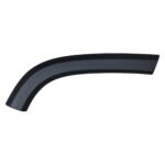Grand Commander rear wheel arch trim front section, with a curved textured face, defined edge contours and angled ends