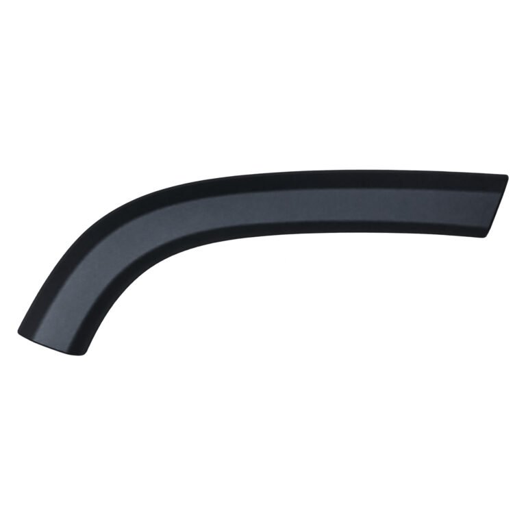 Grand Commander rear wheel arch trim front section, with a curved textured face, defined edge contours and angled ends