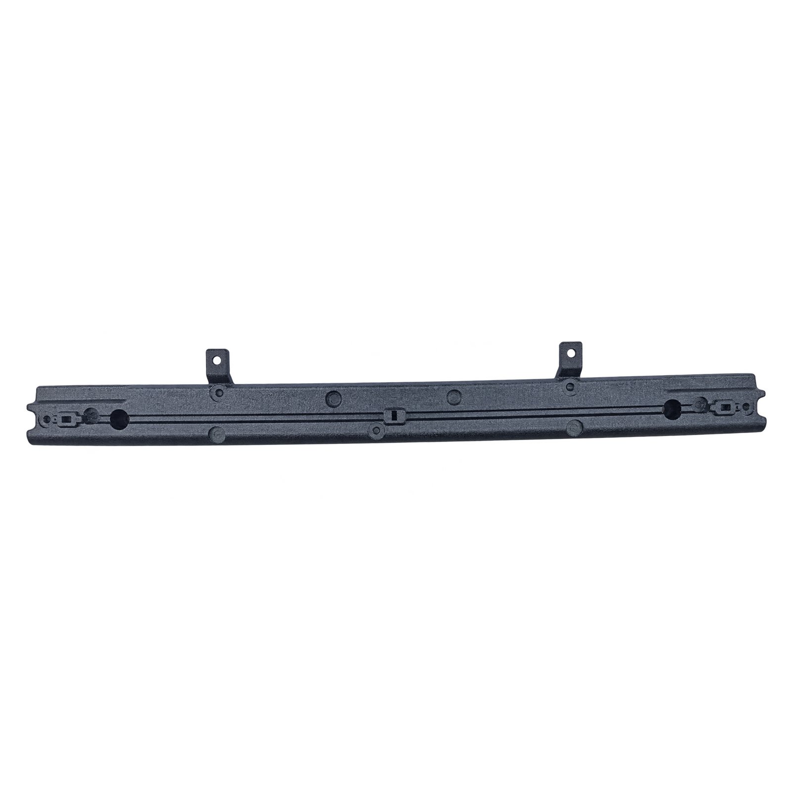 Jeep Wagoneer Front Bumper Energy Absorber - Foam Wagoneer foam front bumper absorber with horizontal channels, circular recesses and two upright projections