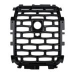 Wagoneer single grille mesh insert with a rounded rectangular border and a circular upper-centre aperture
