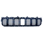 Wagoneer grille mesh frame with six mesh-filled side areas, an open centre rectangle and upper attachment ears