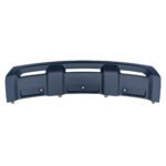 Wagoneer lower bumper trim panel with three recessed faces, raised vertical divisions and horizontal upper openings