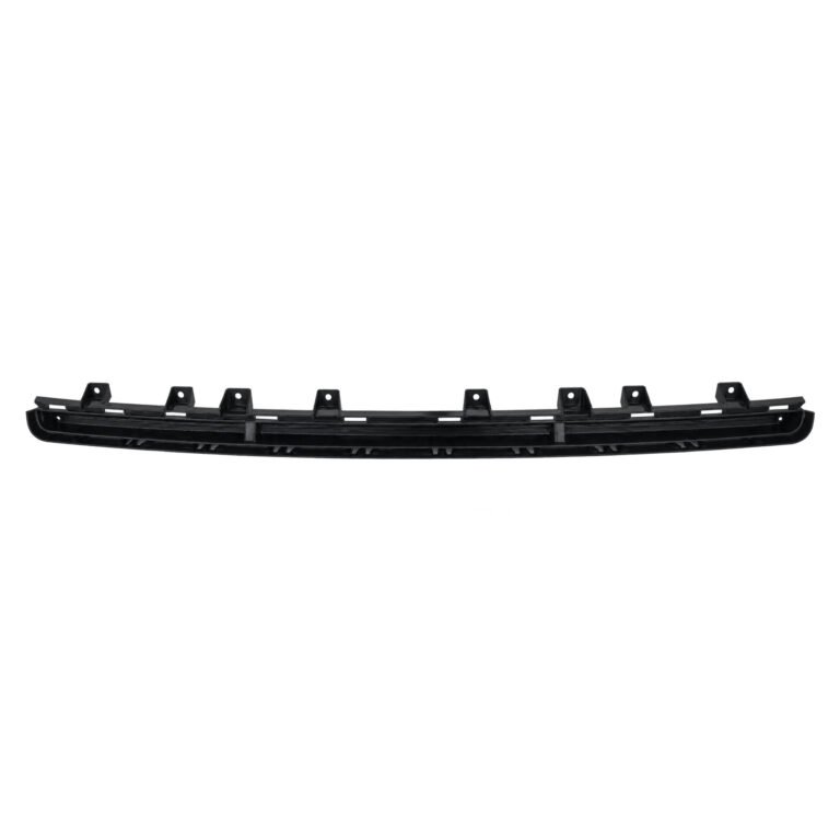 Wagoneer lower vent-grille trim with a long shallow curve, raised rectangular tabs and a thin lower lip