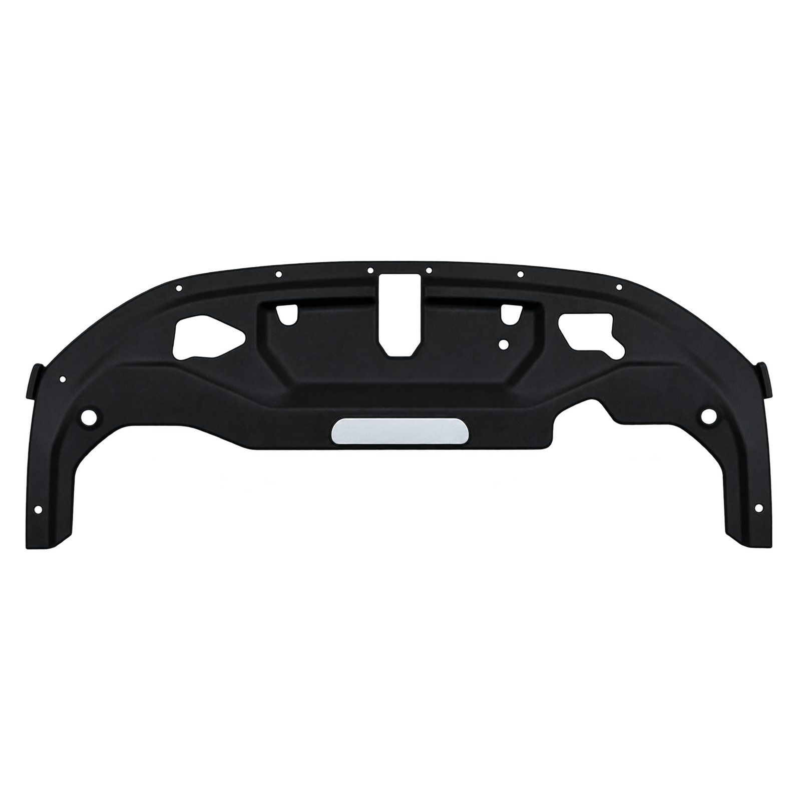 Jeep Wagoneer Radiator Top Cover Wagoneer radiator top cover with an arched edge, deep centre notch, elongated opening and angular end cut-outs