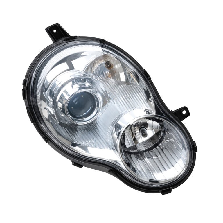Headlight Assembly - Lifan 520 / 520 '2010 / 320 - Rounded Double-Lobe Outline