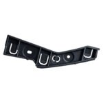 RAM 1500 plastic front bumper bracket with open slots and recessed mounting area