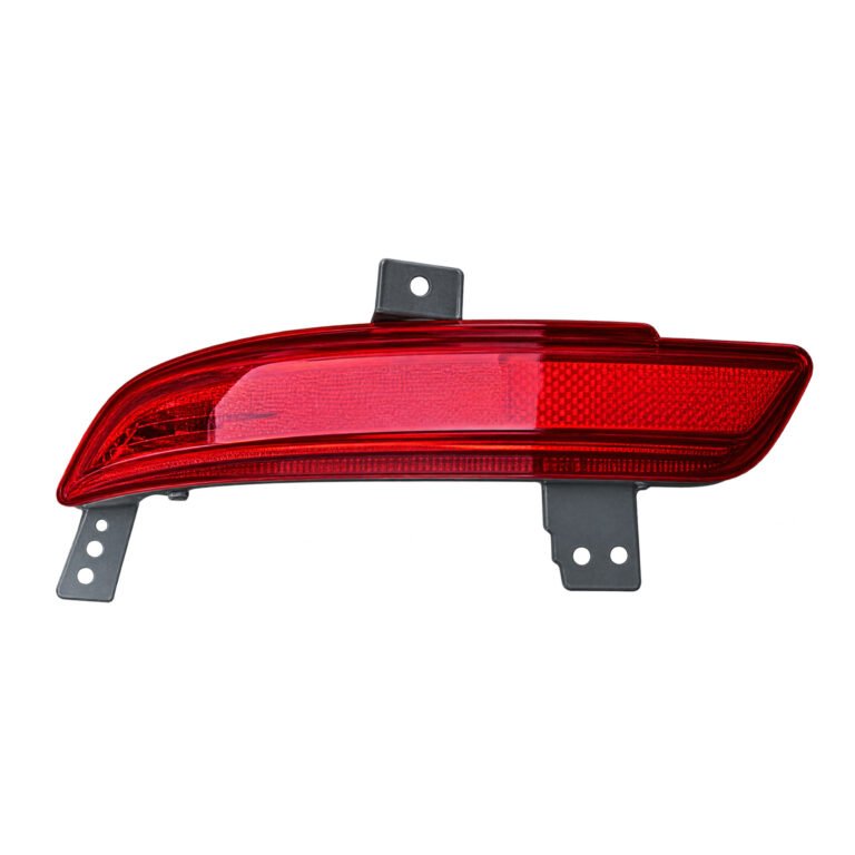 Rear Bumper Lamp for Grand Commander K8, long red lens with an angled end
