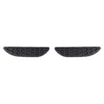 Rear Valance Side Grille for Grand Cherokee SRT, honeycomb face with a rounded lower profile