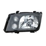 VW Bora '03 / Bora '06 Black Headlight Assembly