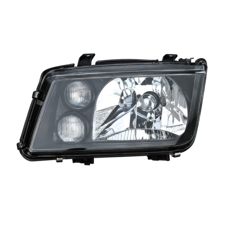 VW Bora '03 / Bora '06 Black Headlight Assembly