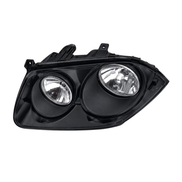 VW Bora '03 / Bora '06 Black Headlight Assembly