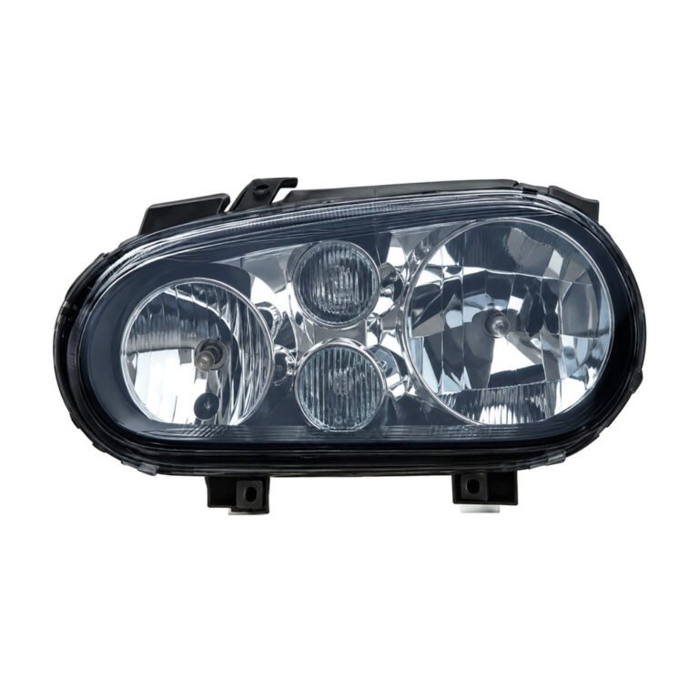VW Bora '06 / Golf III'92-97 / Golf IV'98 / Golf '11 Black Headlight Assembly